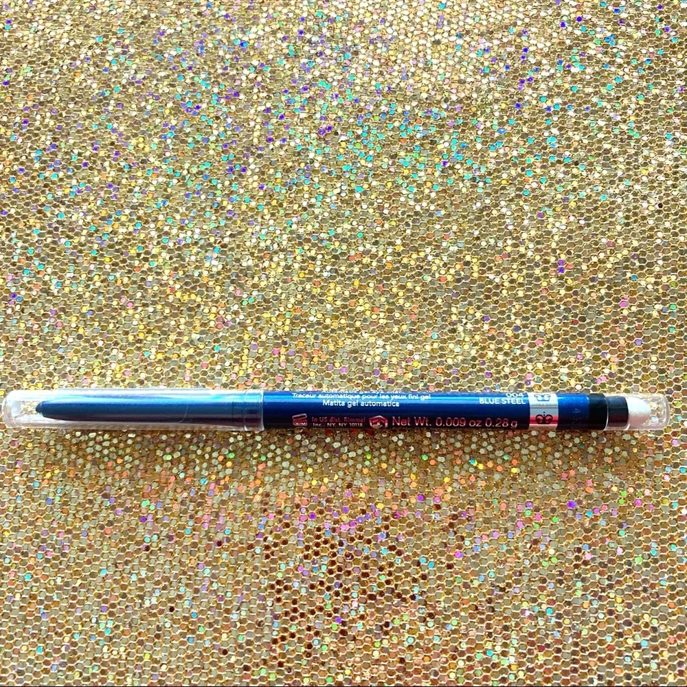 🆕 Rimmel Exaggerate Smoke N Shine Eyeliner, 004 Blue Steel